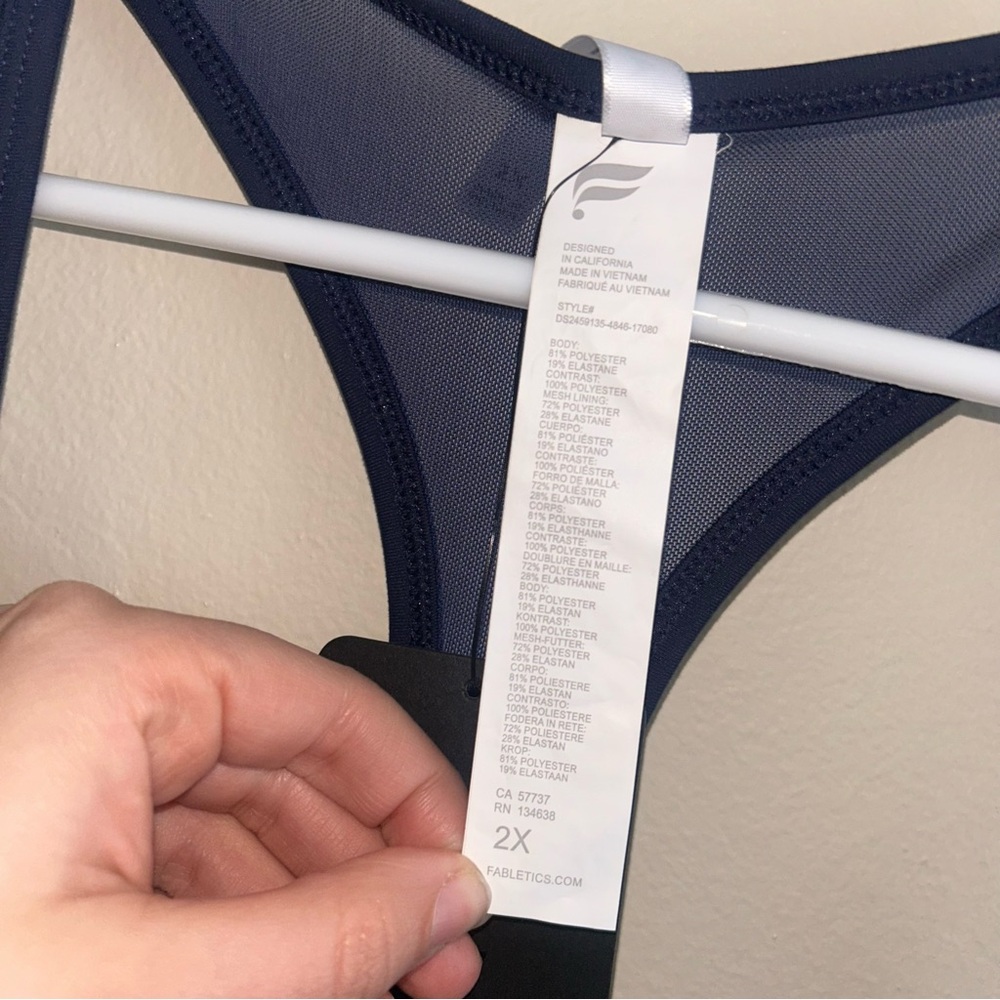 NWT Fabletics Pleated Active Mini Dress - Picture 3 of 4